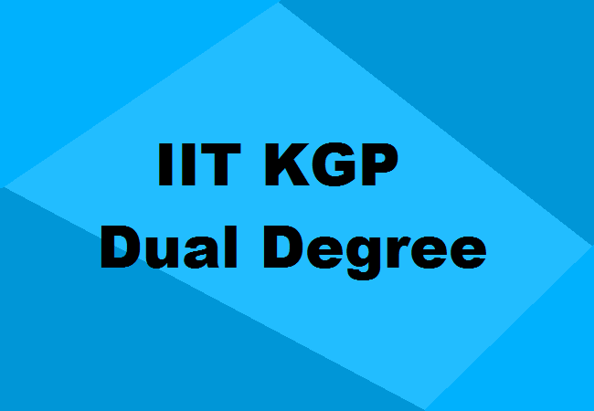 iit kharagpur msc phd dual degree